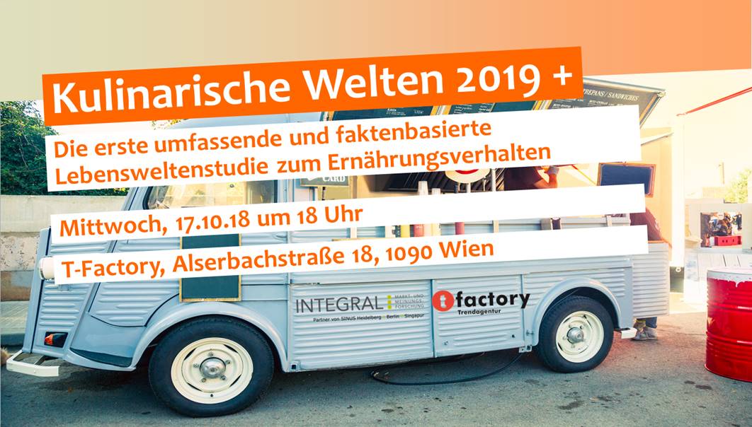 Flyer Jour Fixe Kulinarische Welten 2019+